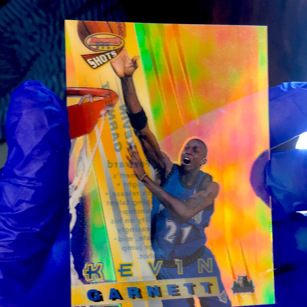 1997 Bowman’s Best Shots Kevin Garnett